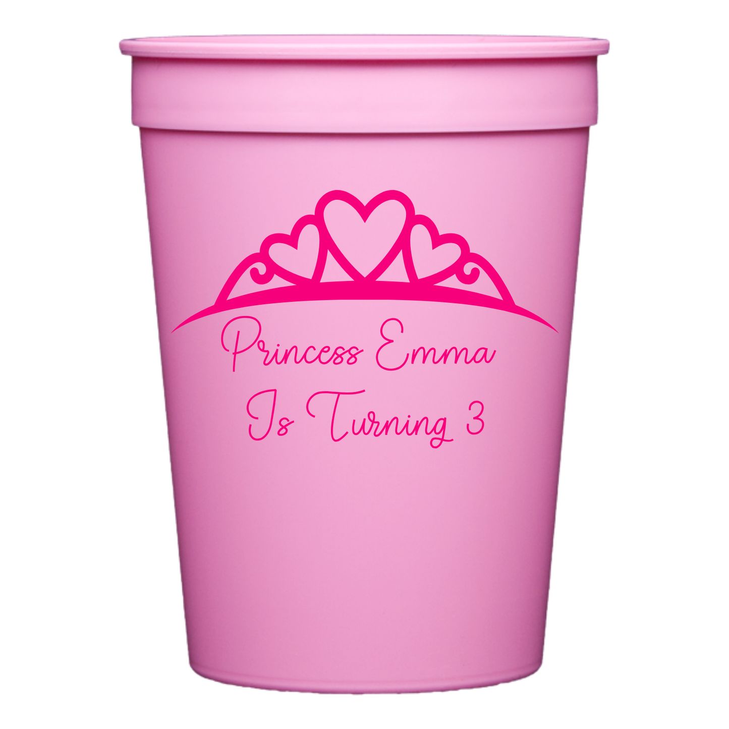 Princess Semi-Custom Stadium Cups