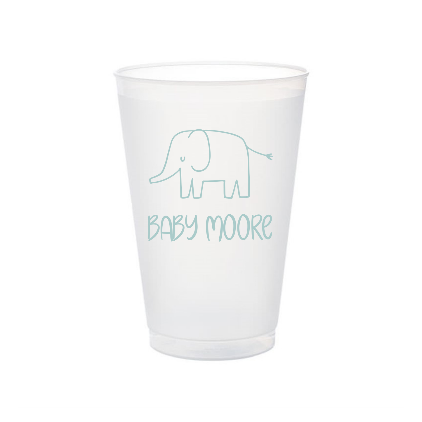 Elephant Frosted Flex Cup