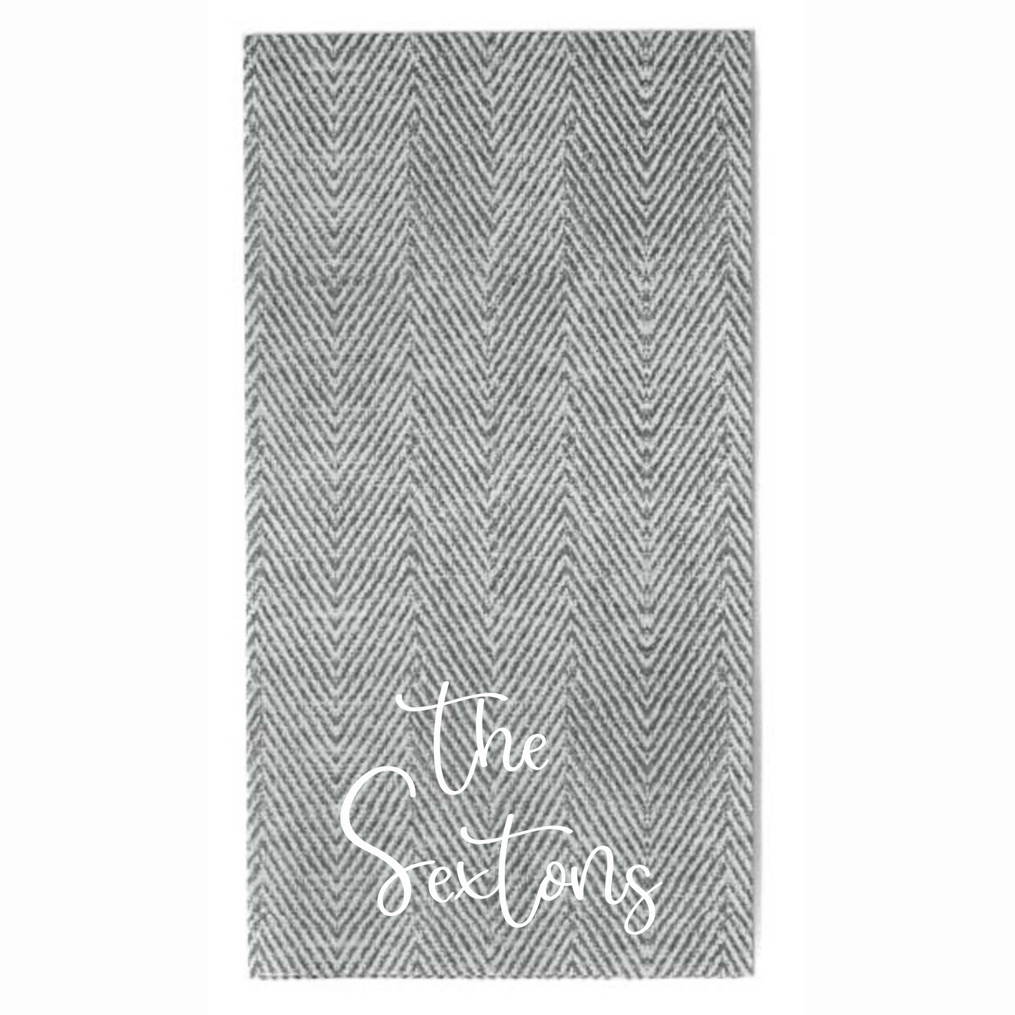 Custom Linen‑Like Guest Towels – 1‑Color