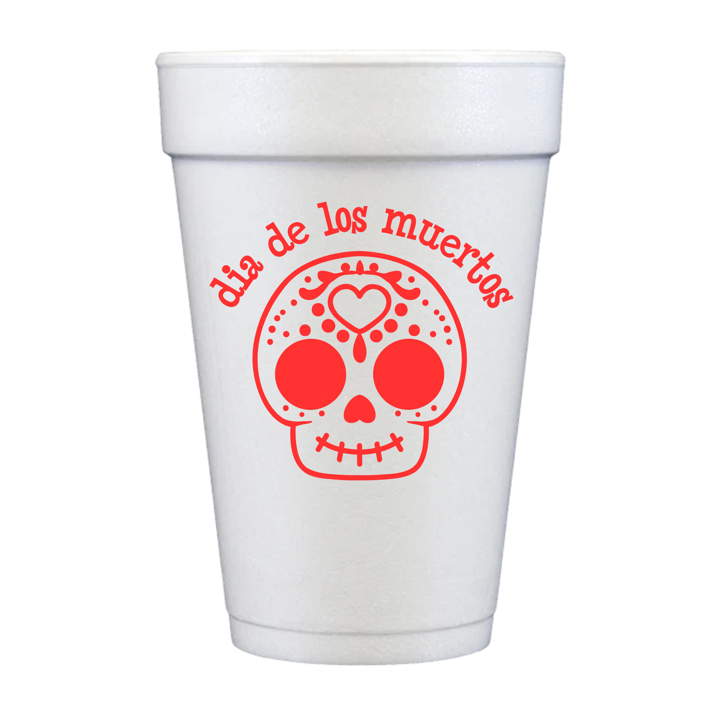 Dias de los Muertos Styrofoam Cups