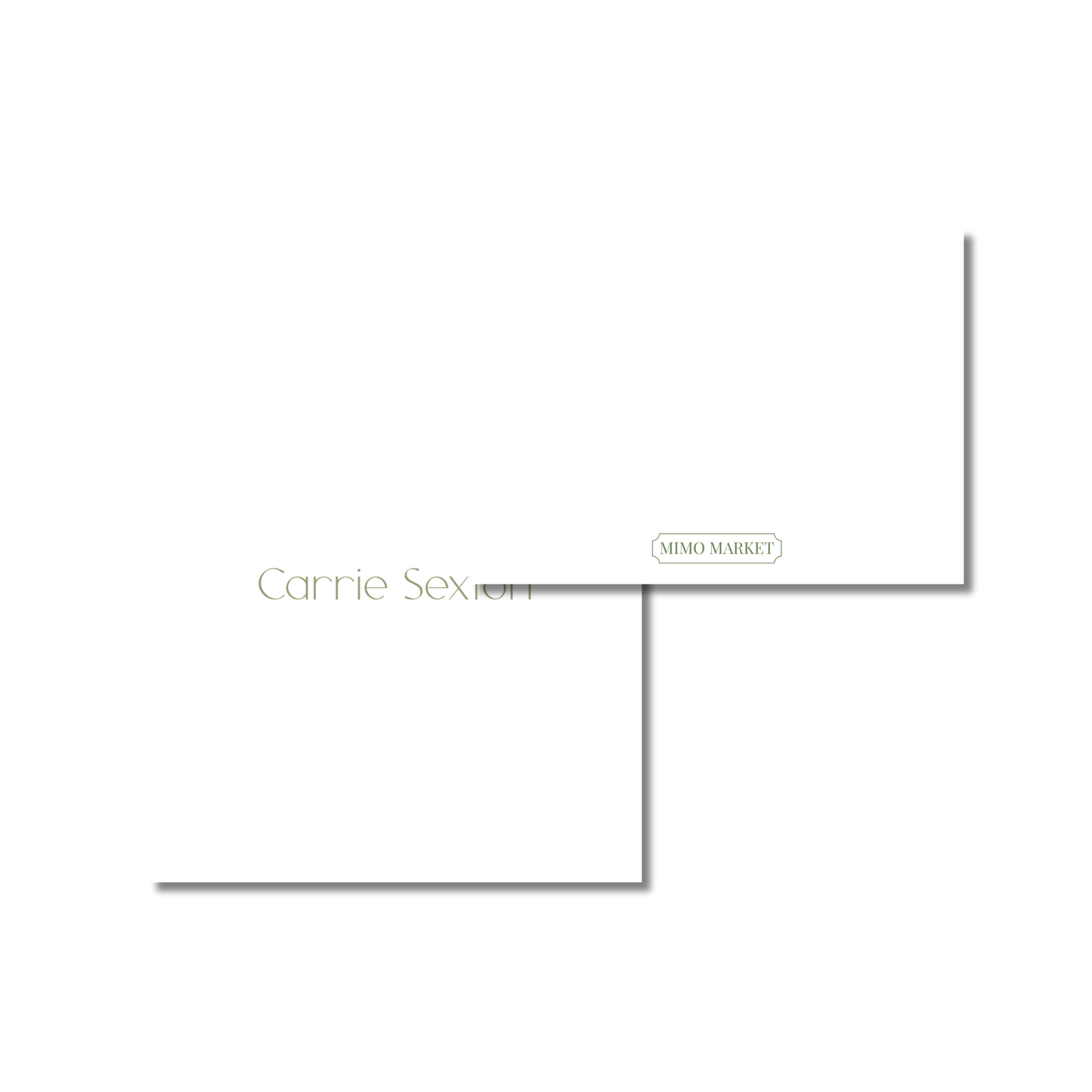 Pink Garden Personal Stationery