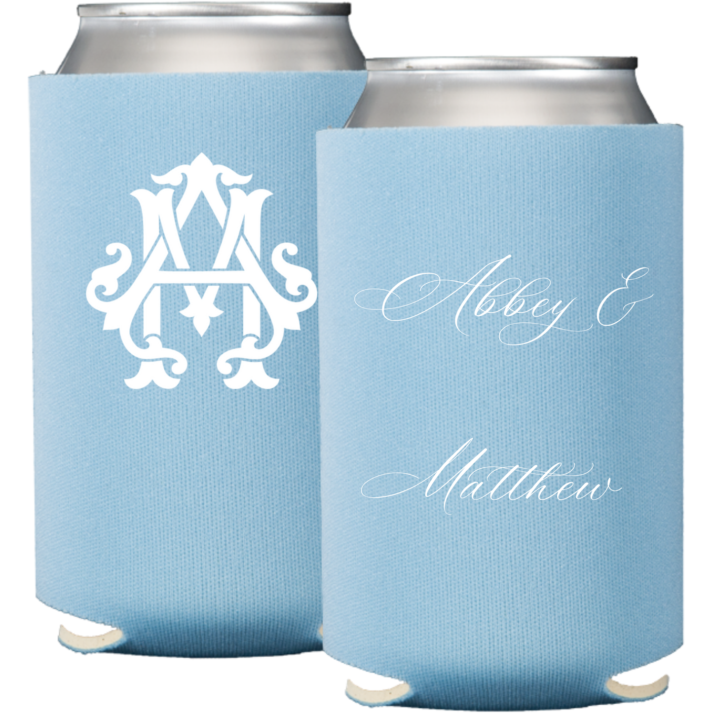 Wedding Neoprene Can Coolers