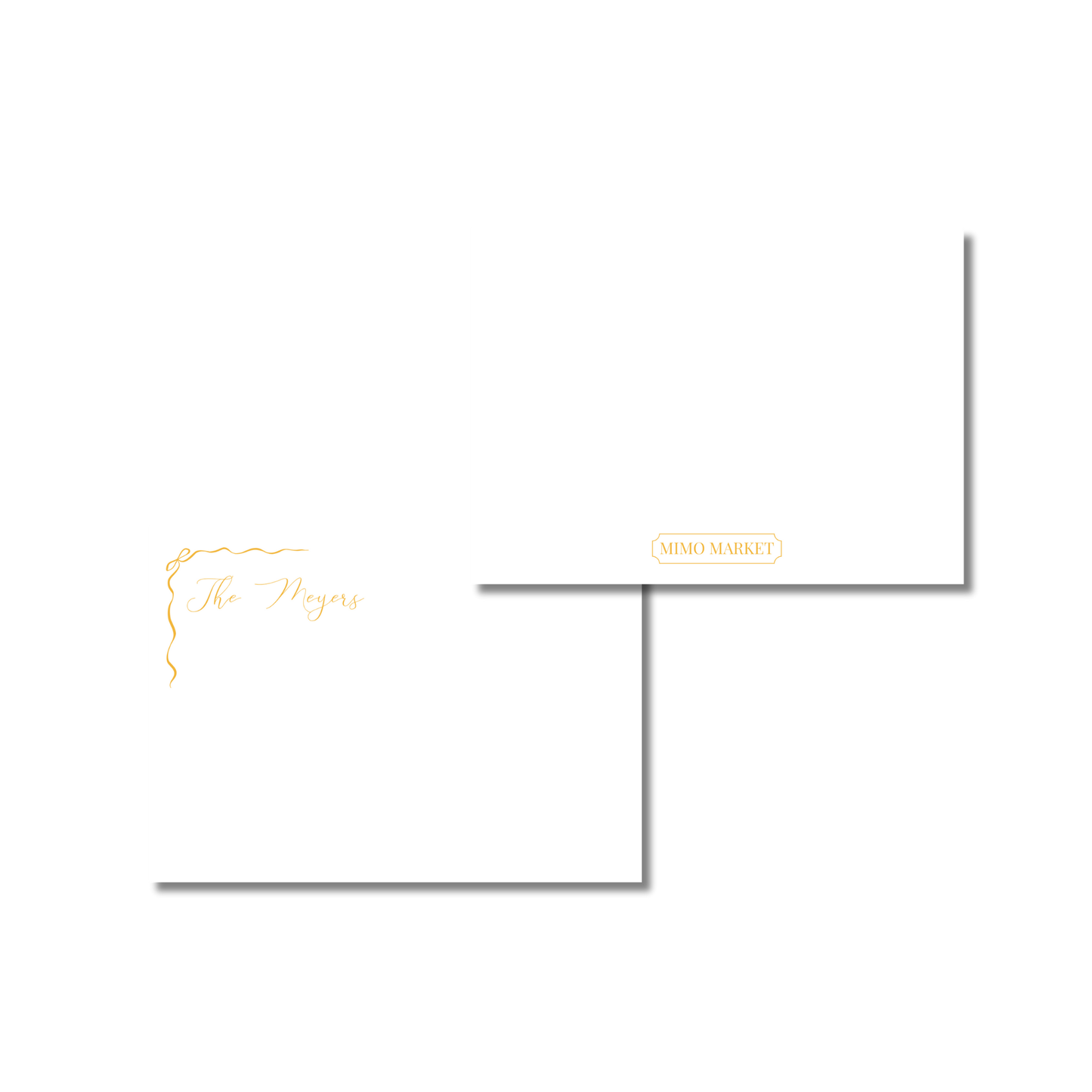 Bow Personal Stationery