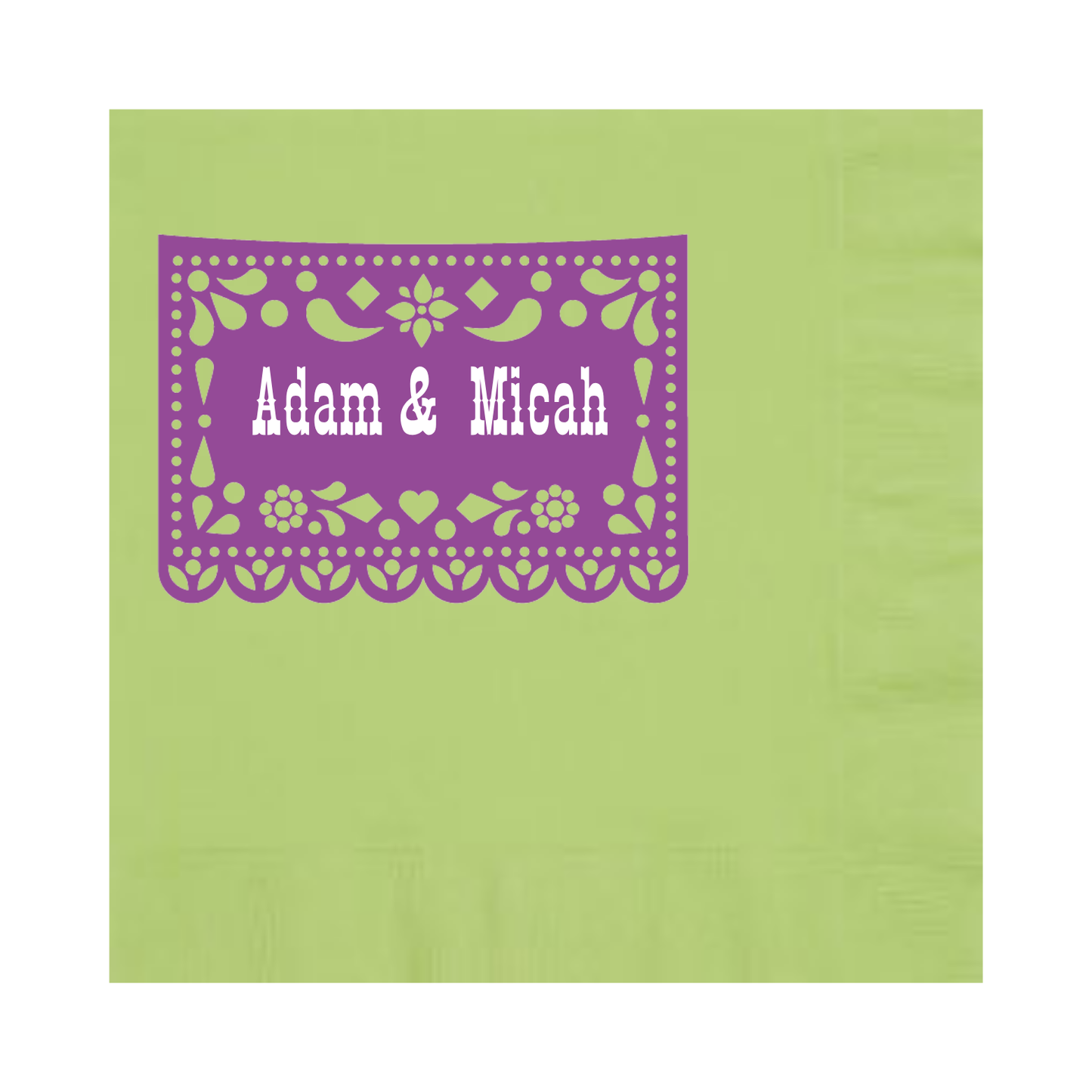 Papel 3-ply Beverage Napkins