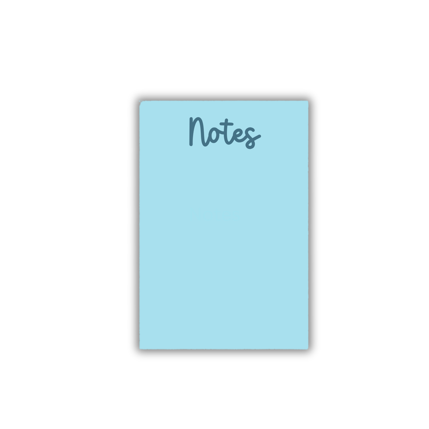 Semi-Custom | Notepad – 5″ × 7″