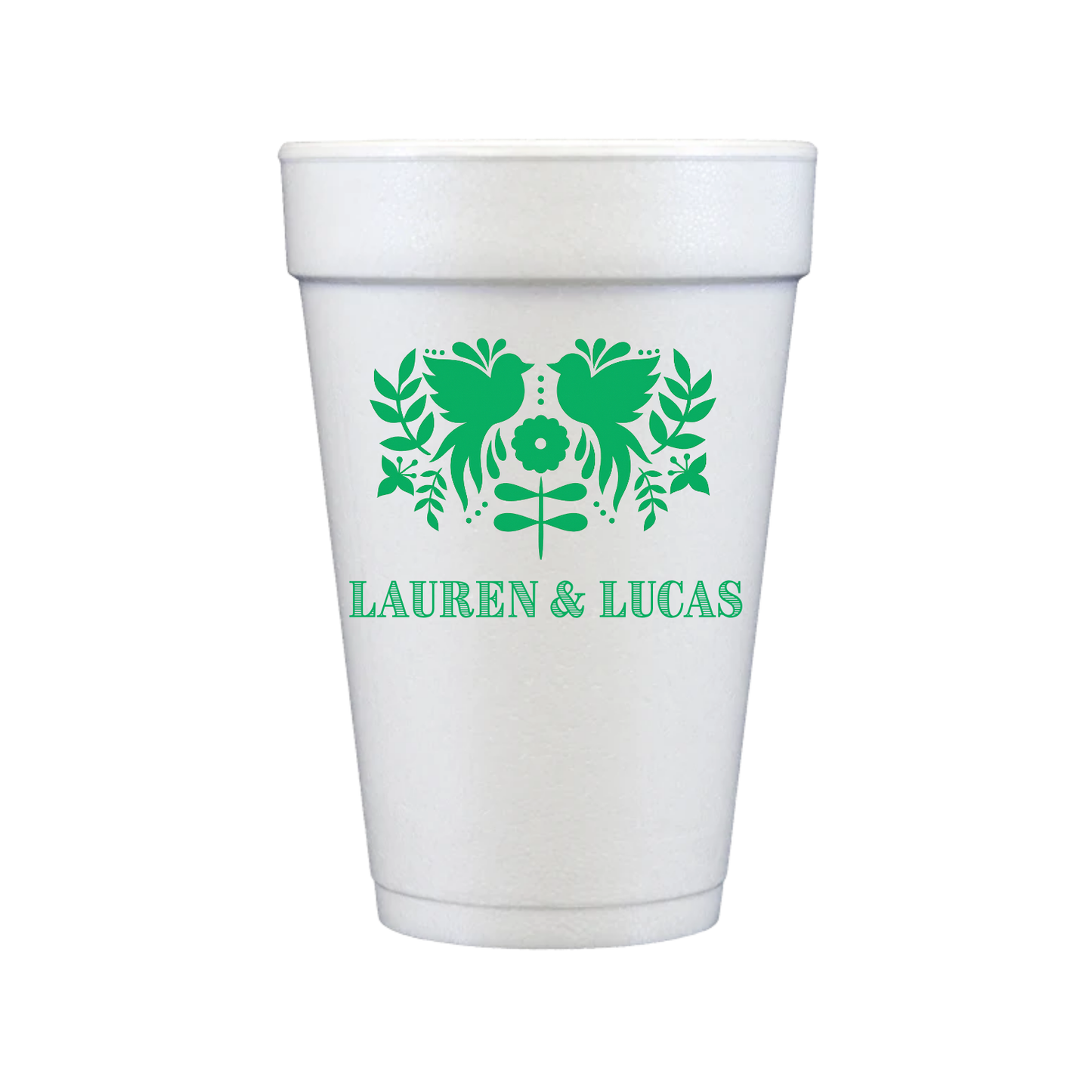 Otomi Styrofoam Cups