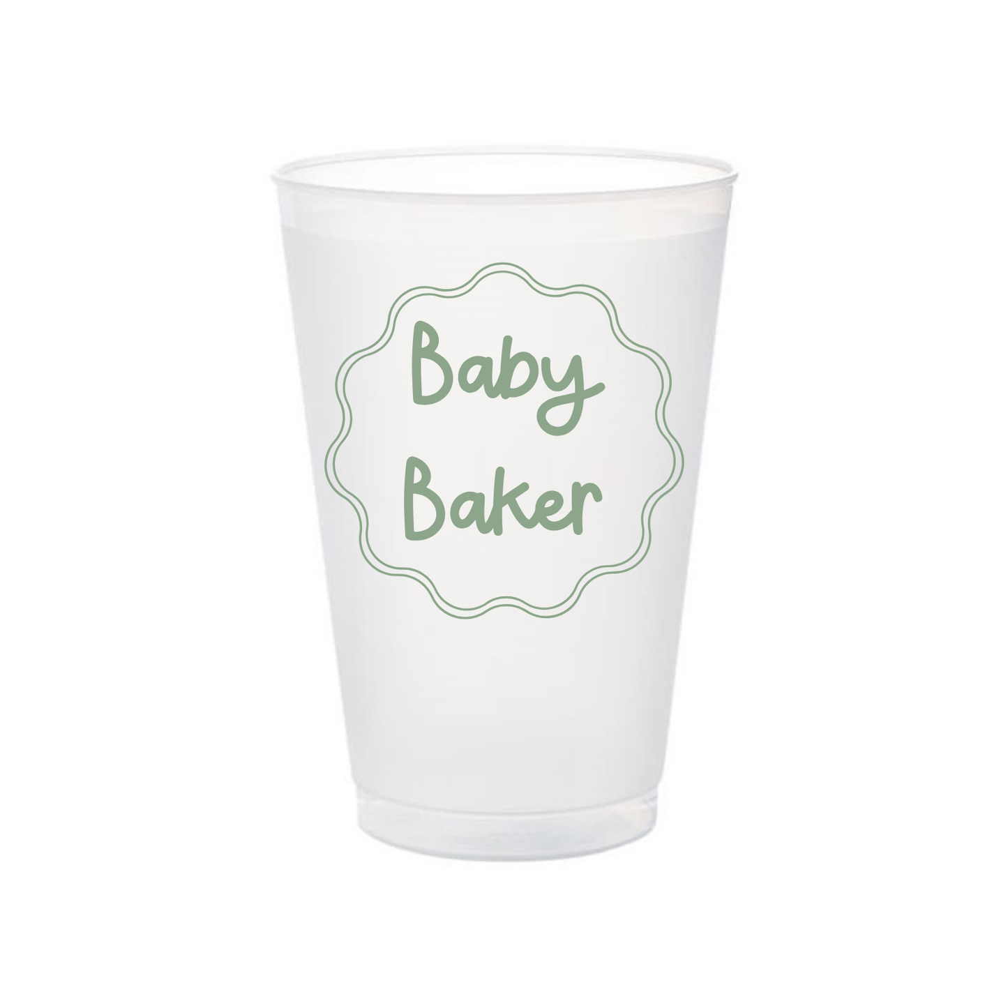 Baby Shatterproof Frosted Flex Cups