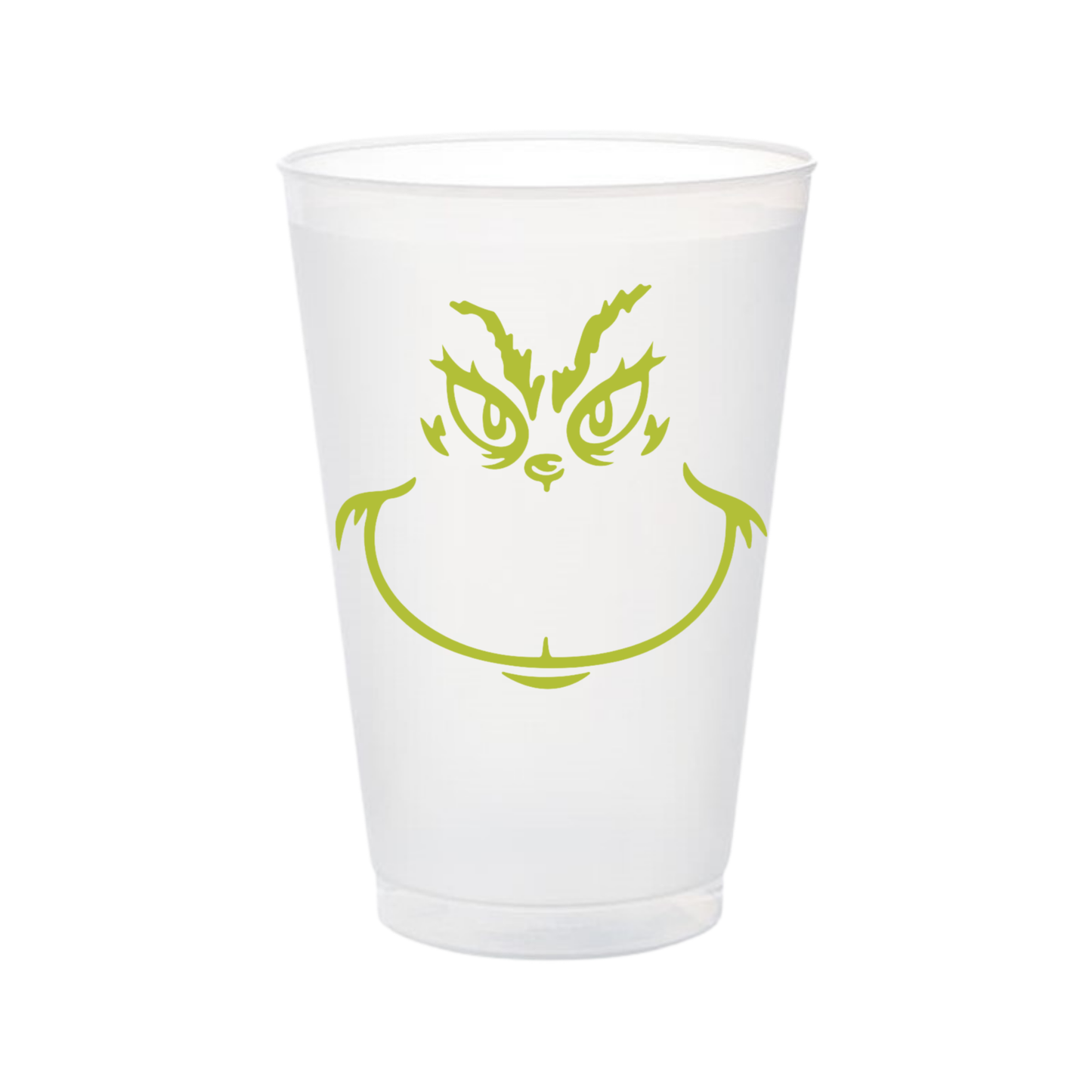 Grinch Holiday Frosted Cups