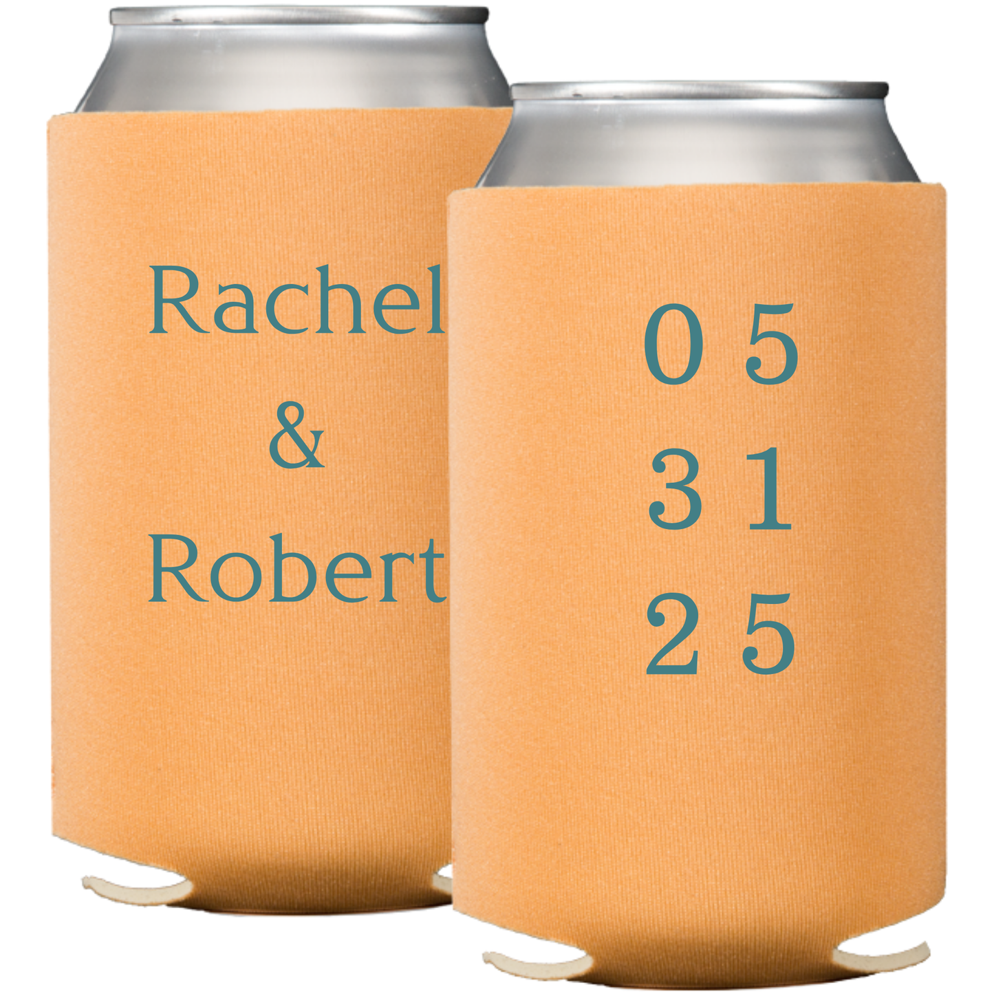 Wedding Neoprene Can Coolers