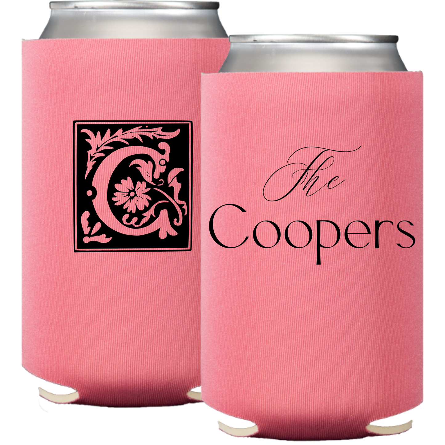 Wedding Neoprene Can Coolers