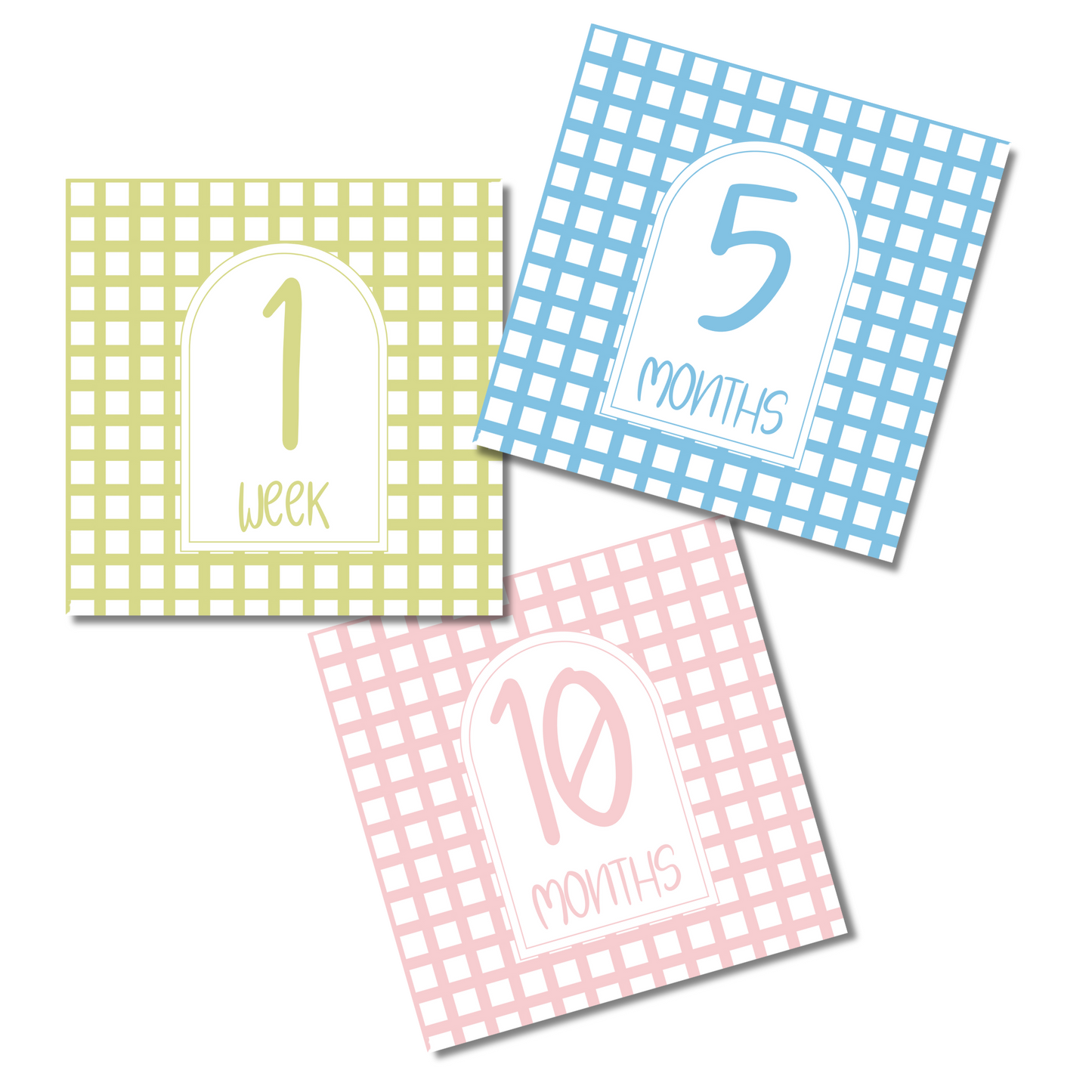 Baby Milestone Cards