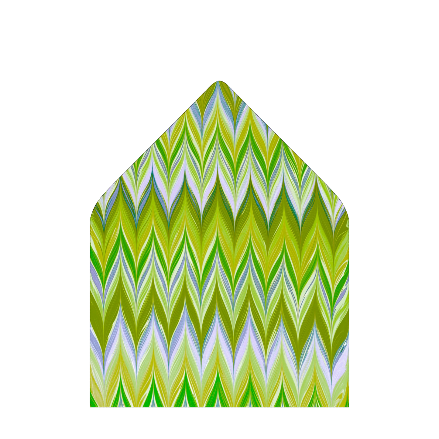 Zig Zag Marble Holiday Envelope Liner