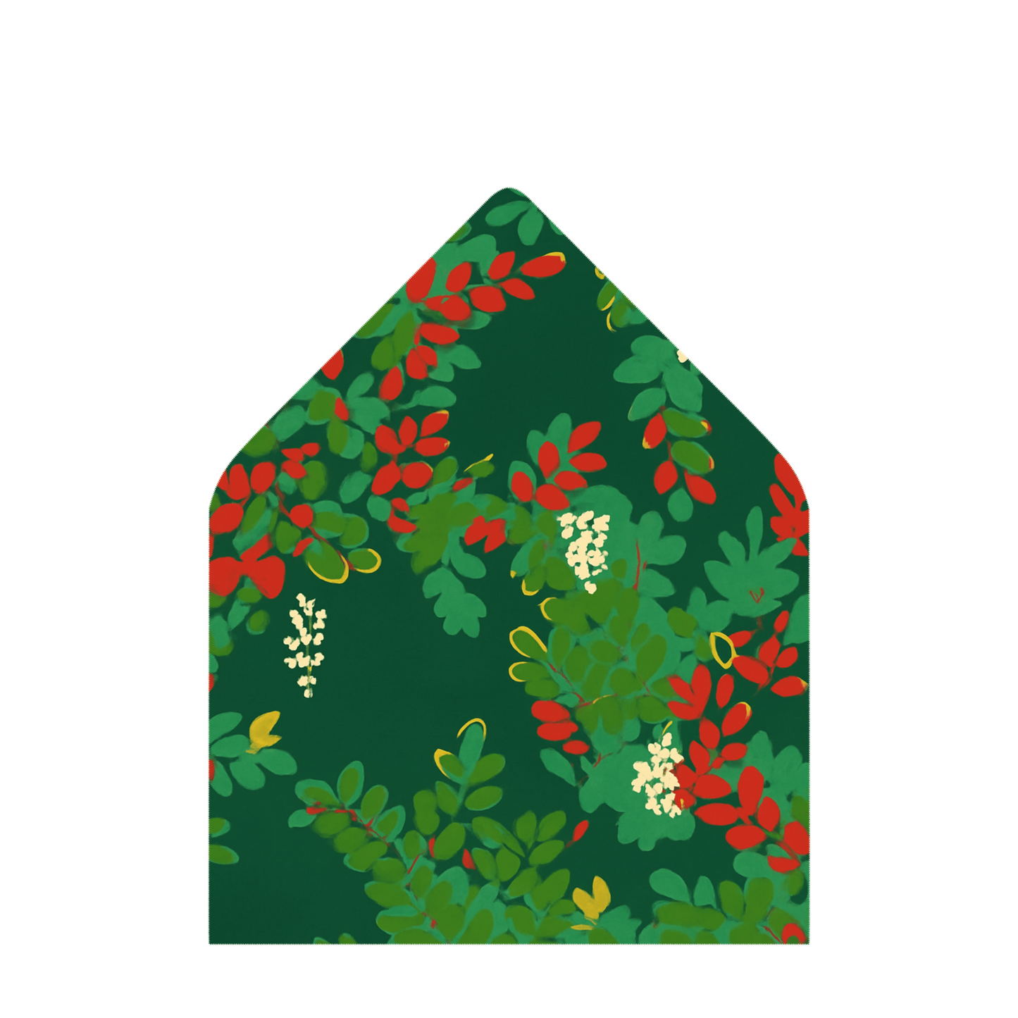 Forrest Holiday Envelope Liner