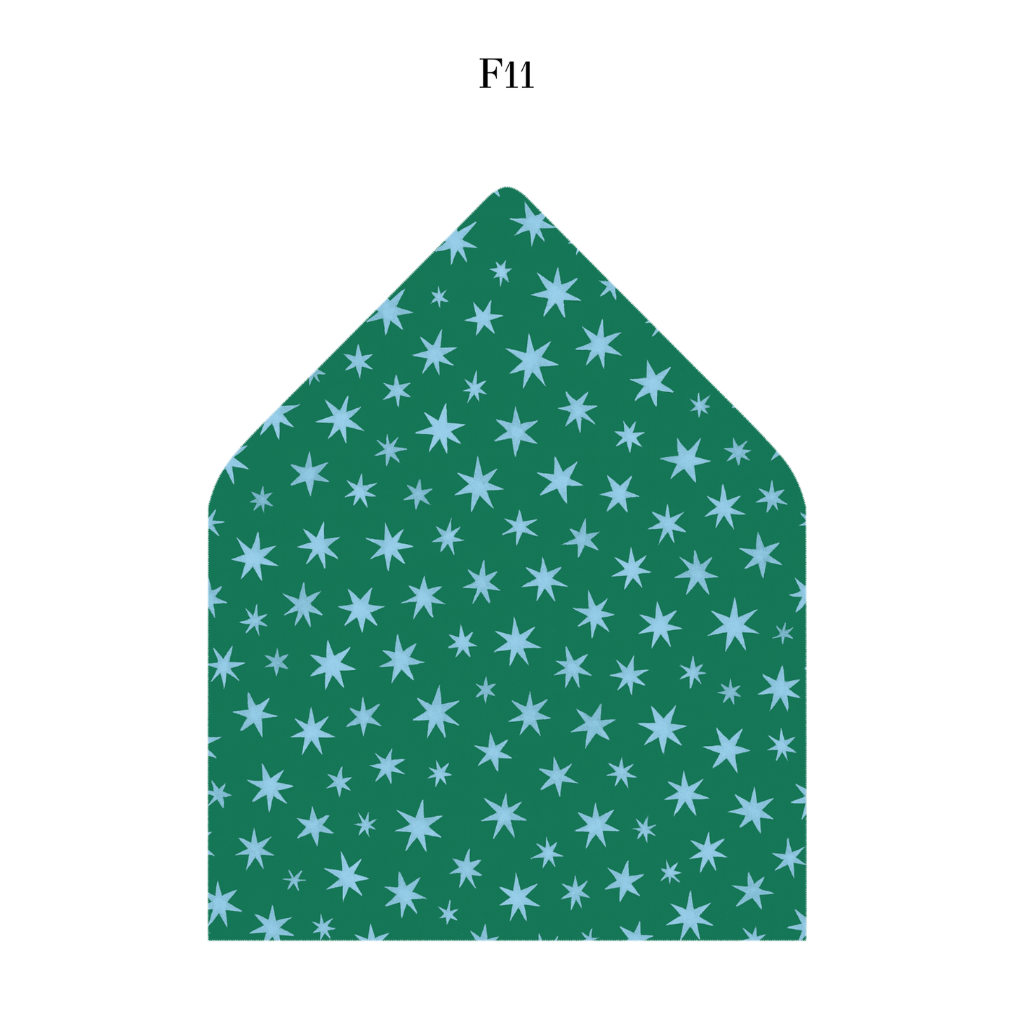 Stars Holiday Envelope Liner