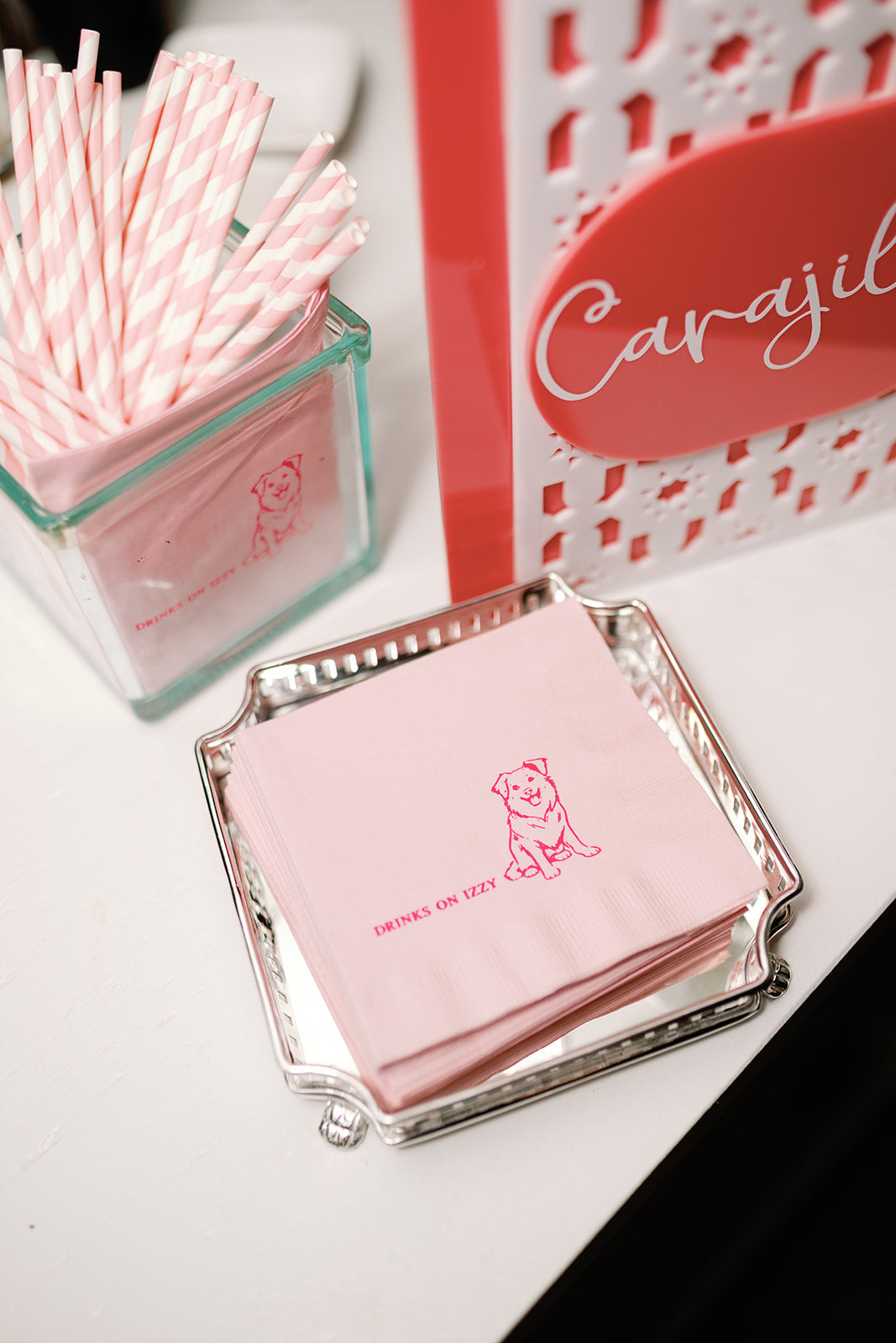 Custom 3-ply Beverage Napkins – 1-Color Print