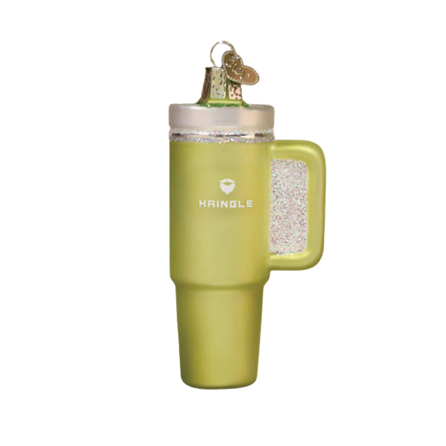 Stanley Cup Glass Ornament