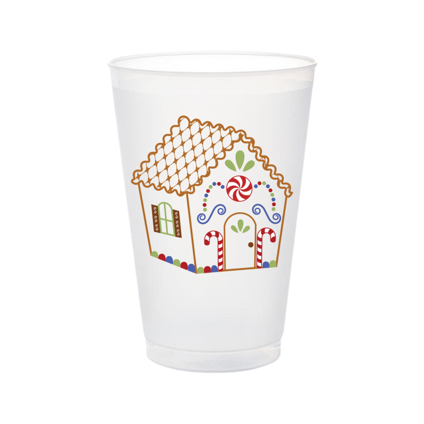 Gingerbread Christmas Frosted Cup