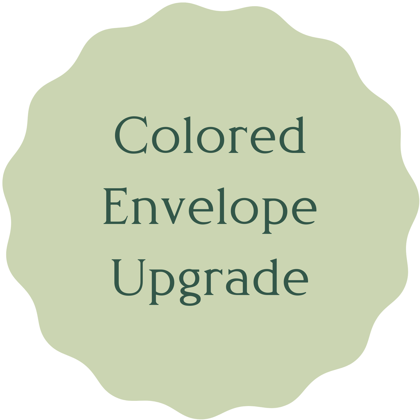 Colored Envelope Upgrade