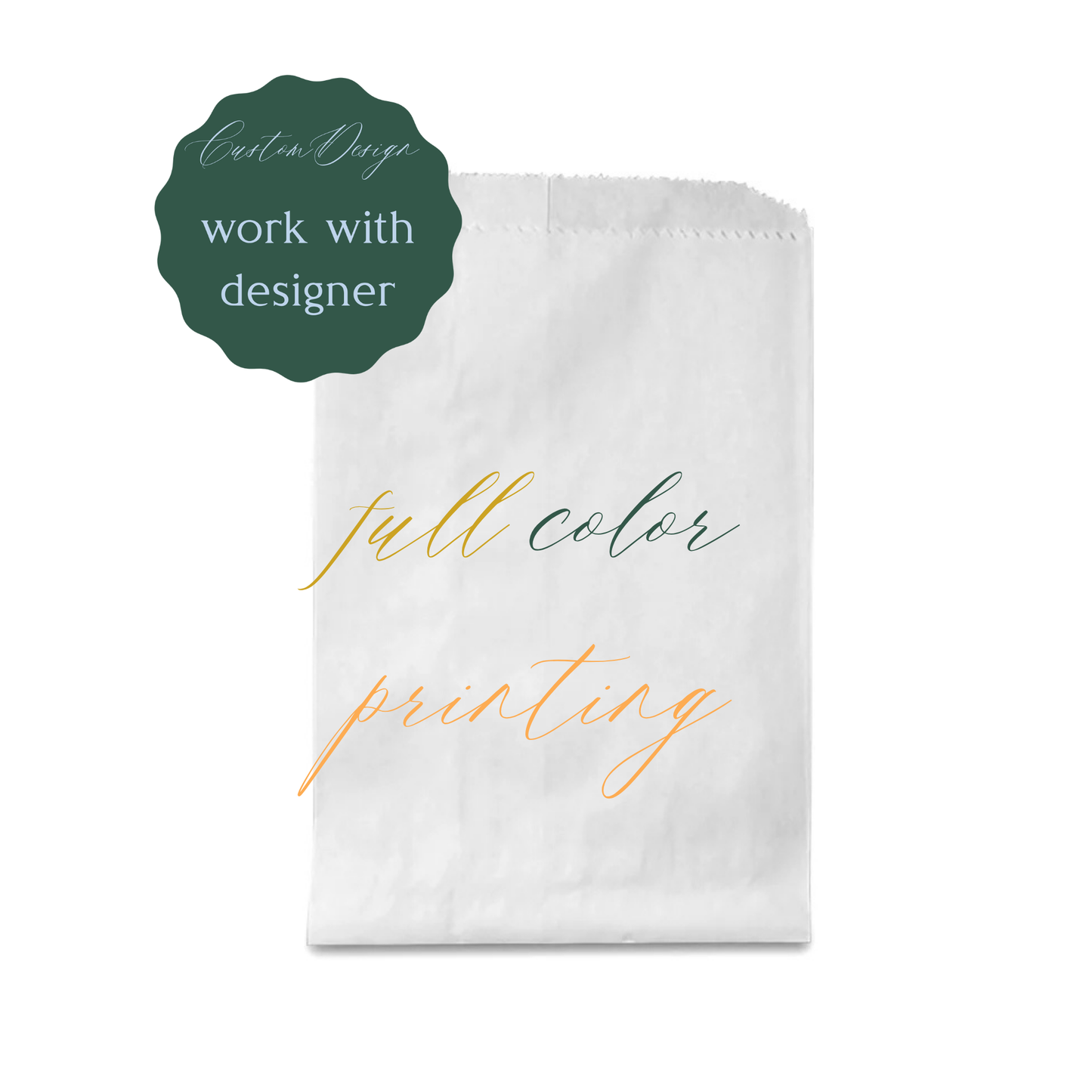 Custom Full Color Gift Bags