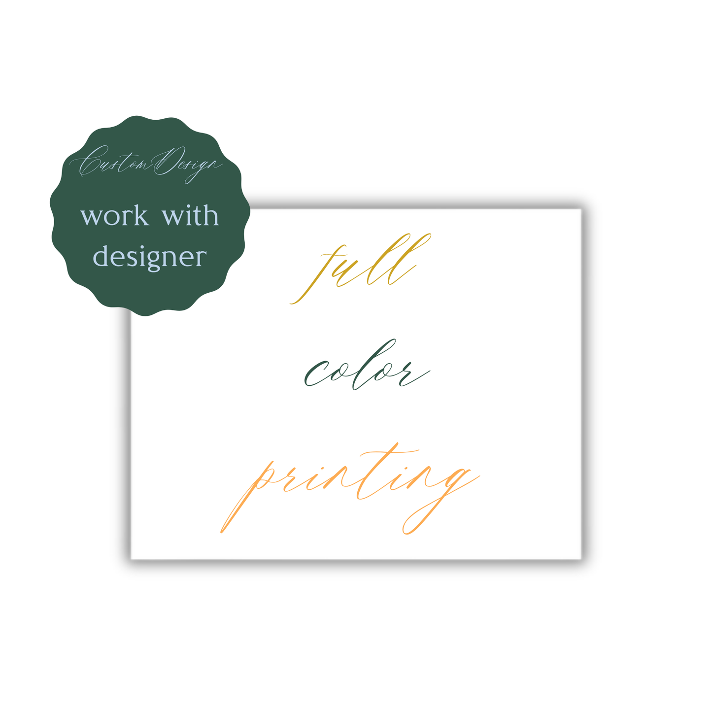 Custom Personal Stationery