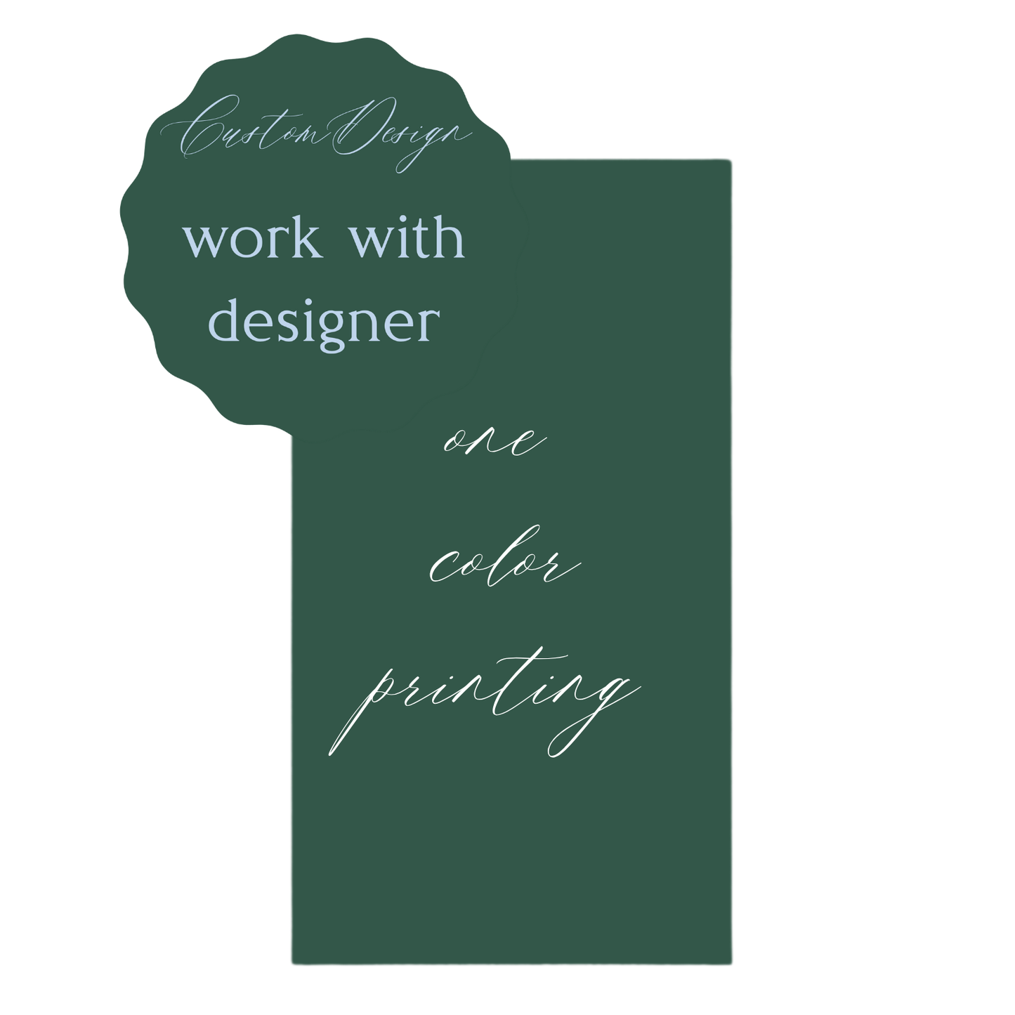 Custom 3-ply Guest Napkins – 1-Color