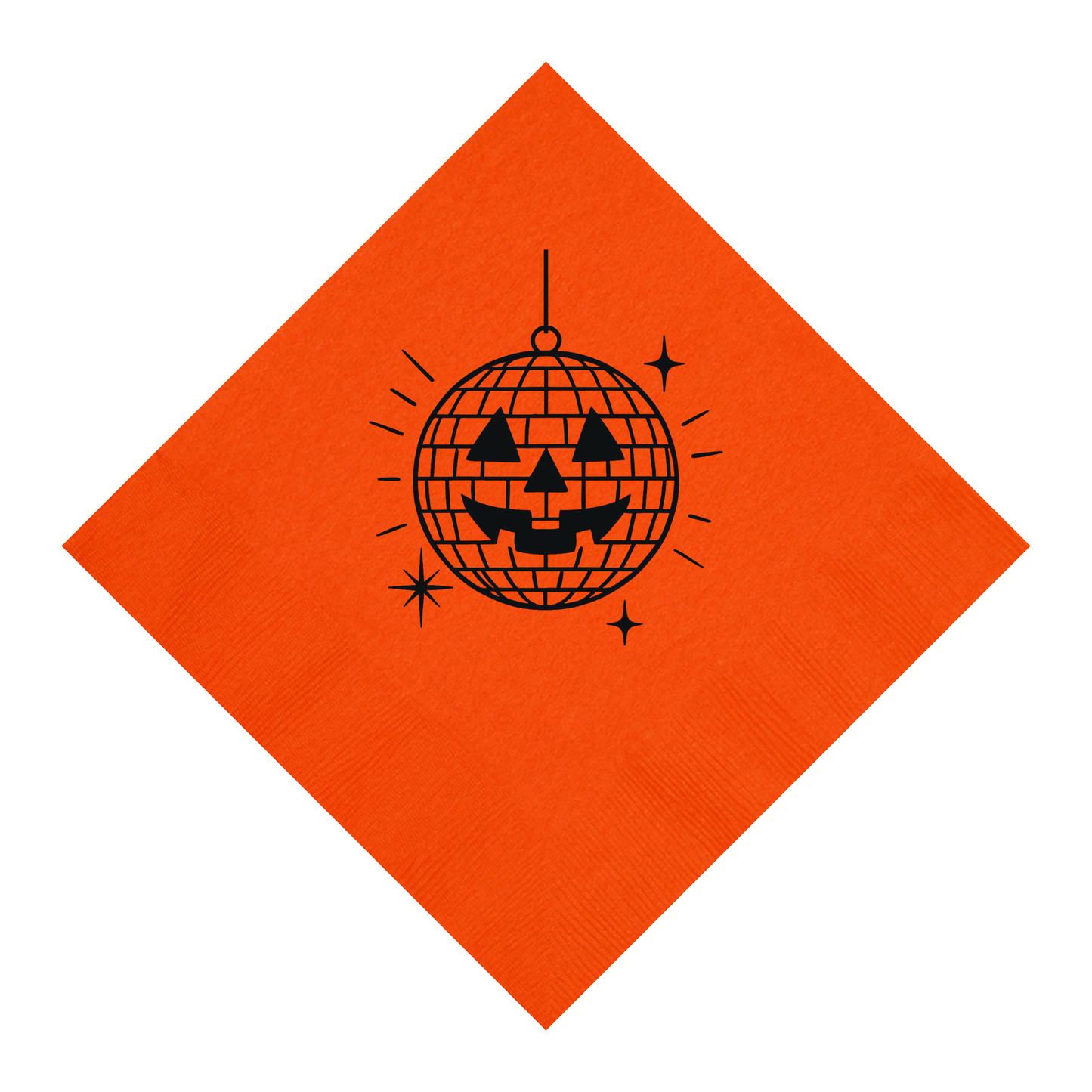 Disco Halloween Beverage Napkins