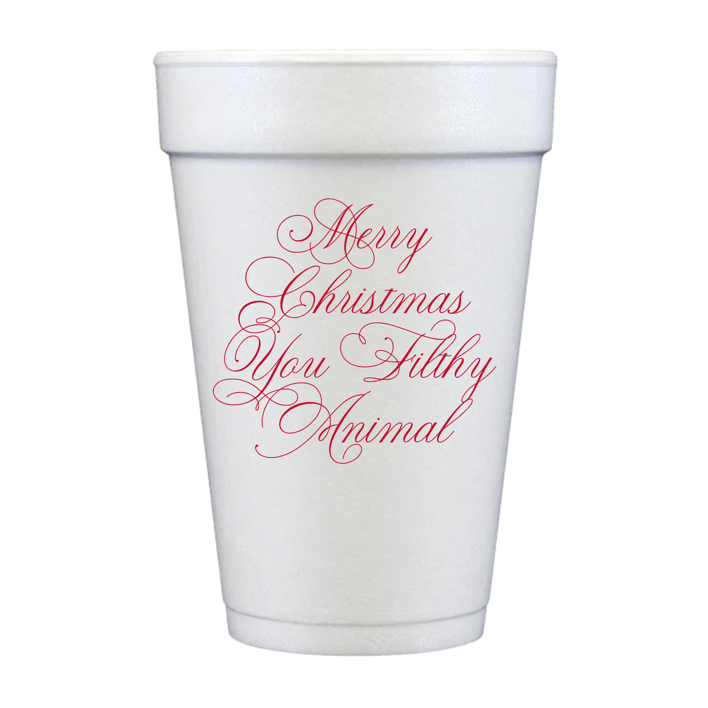 Home Alone Holiday Styrofoam Cups