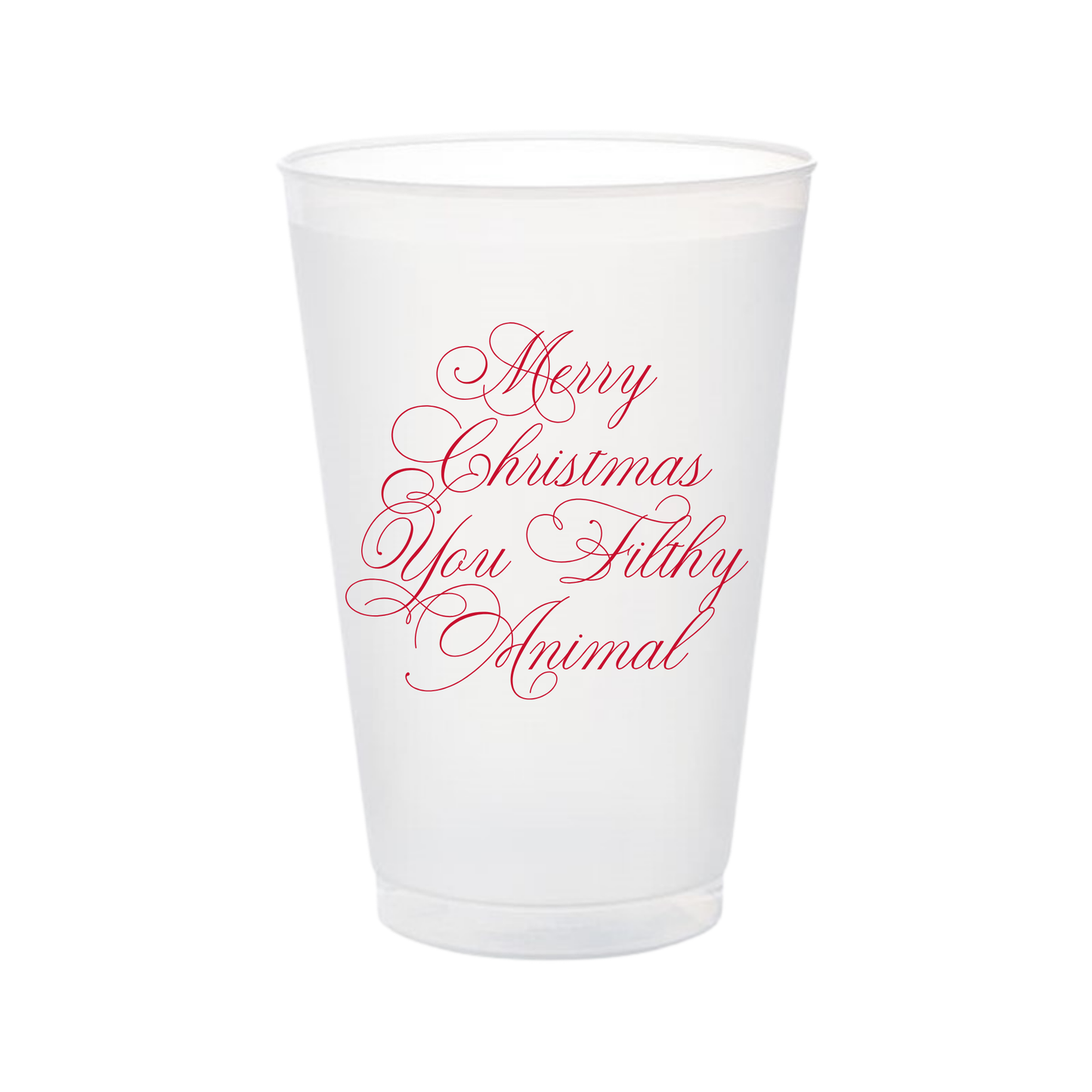 Home Alone Holiday Frosted Cups