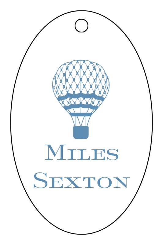 Oval Gift Tags – Full Color