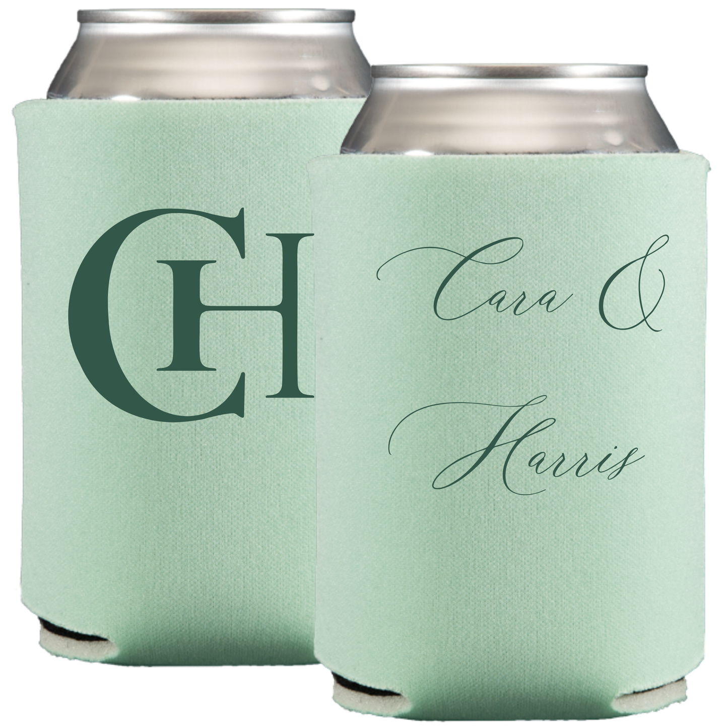 Wedding Neoprene Can Coolers