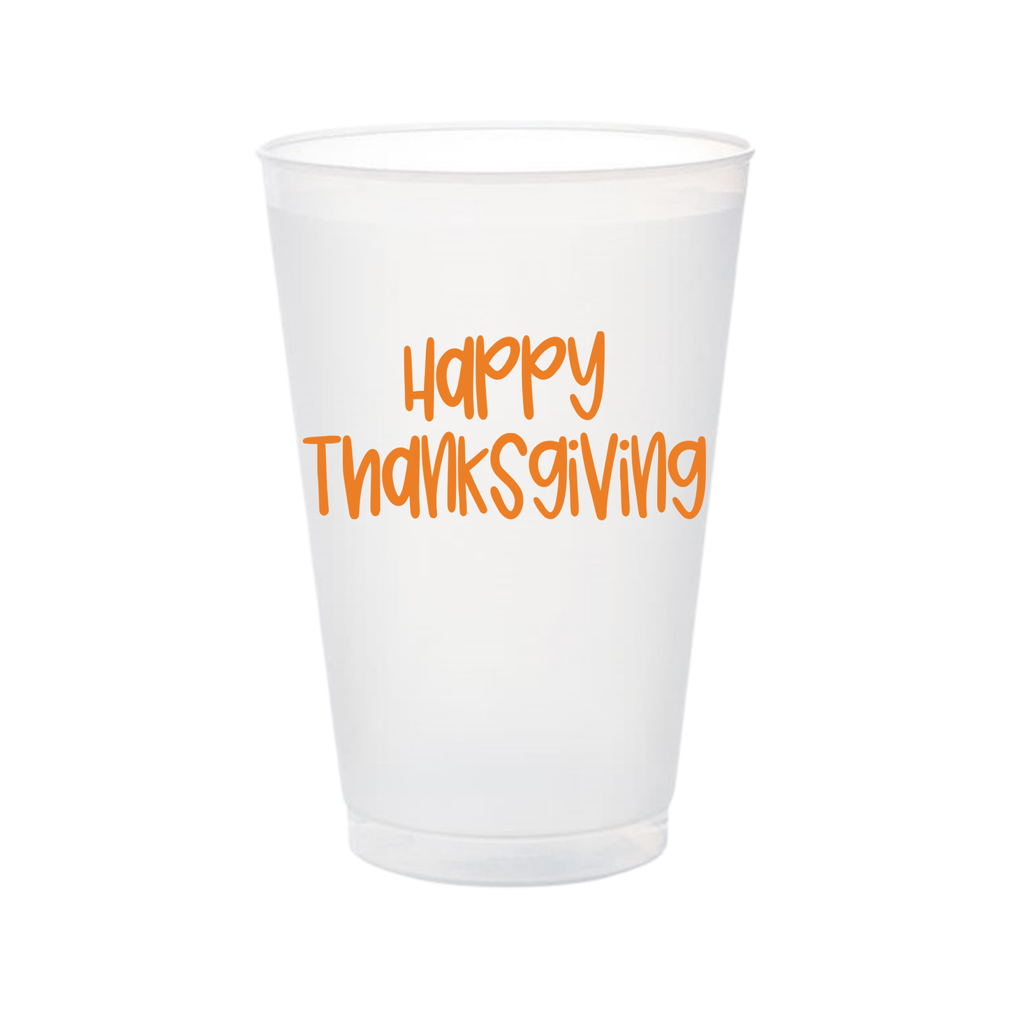 Thanksgiving Frosted Cups