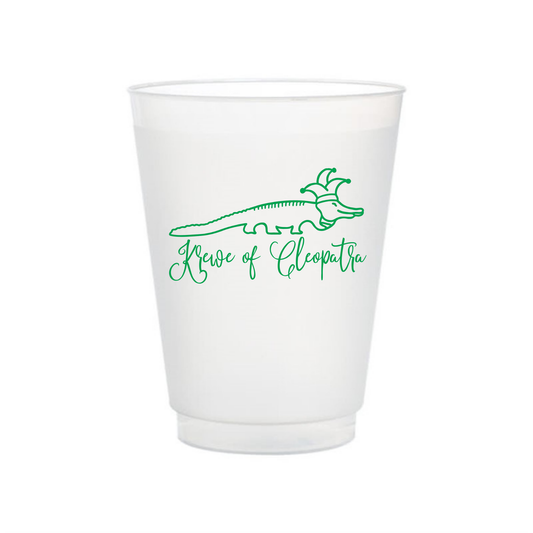 Mardi Gras Shatterproof Cup