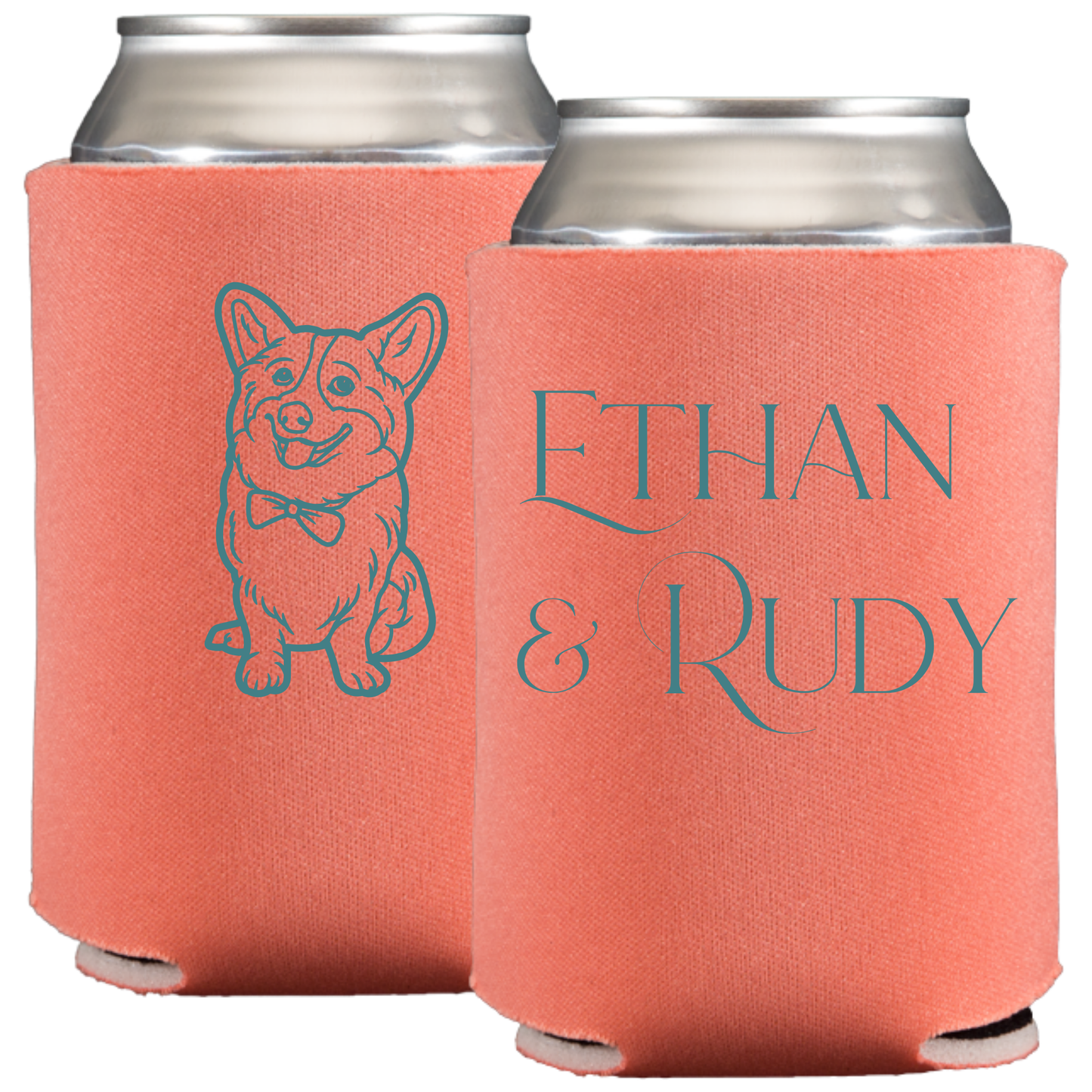 Wedding Neoprene Can Coolers