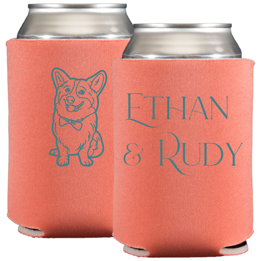 Wedding Neoprene Can Coolers