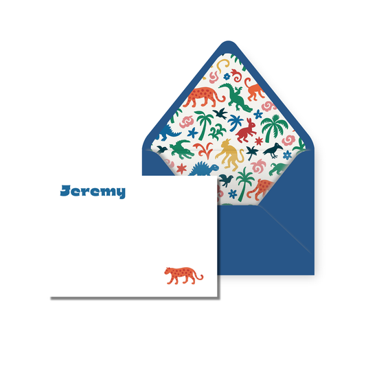 Wild Things Personal Stationery