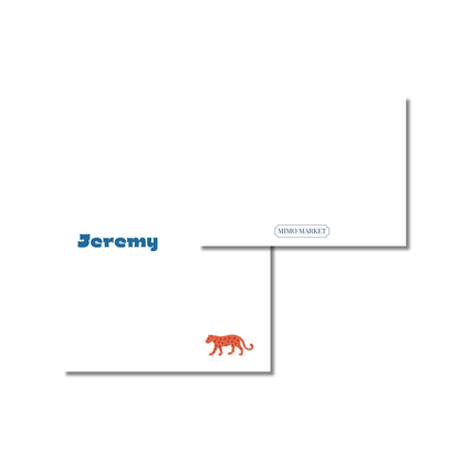 Wild Things Personal Stationery