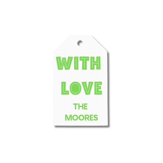 Semi-Custom Gift Tags – Full Color