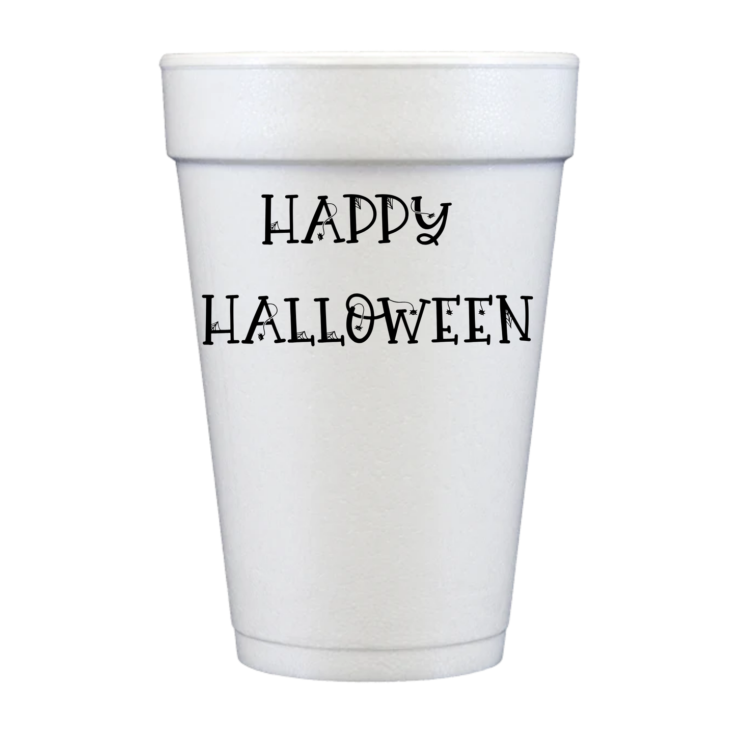 Halloween Styrofoam Cups