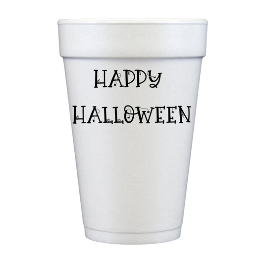 Halloween Styrofoam Cups