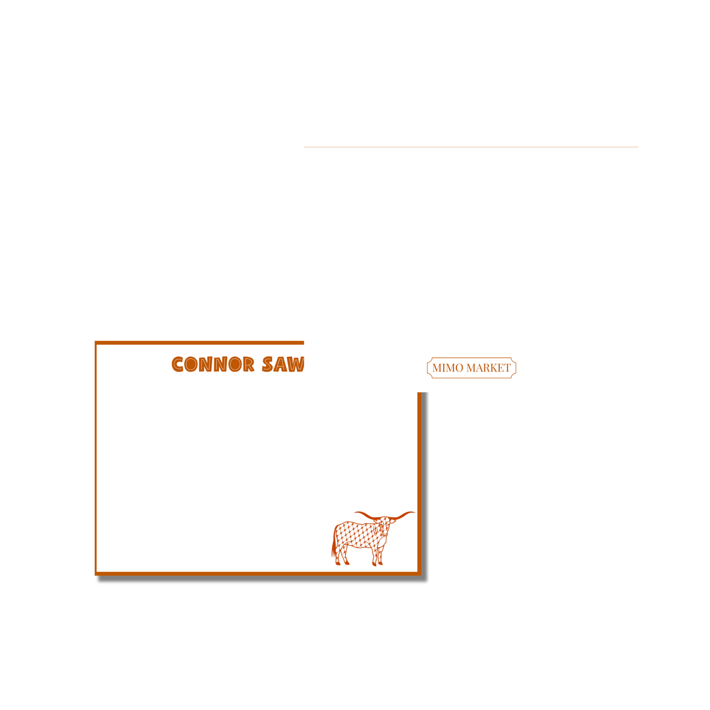 University of Texas Personal Stationery