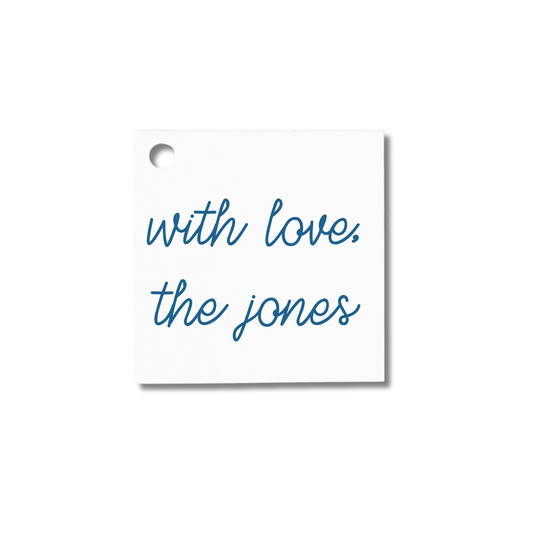 Semi-Custom Gift Tags – Full Color