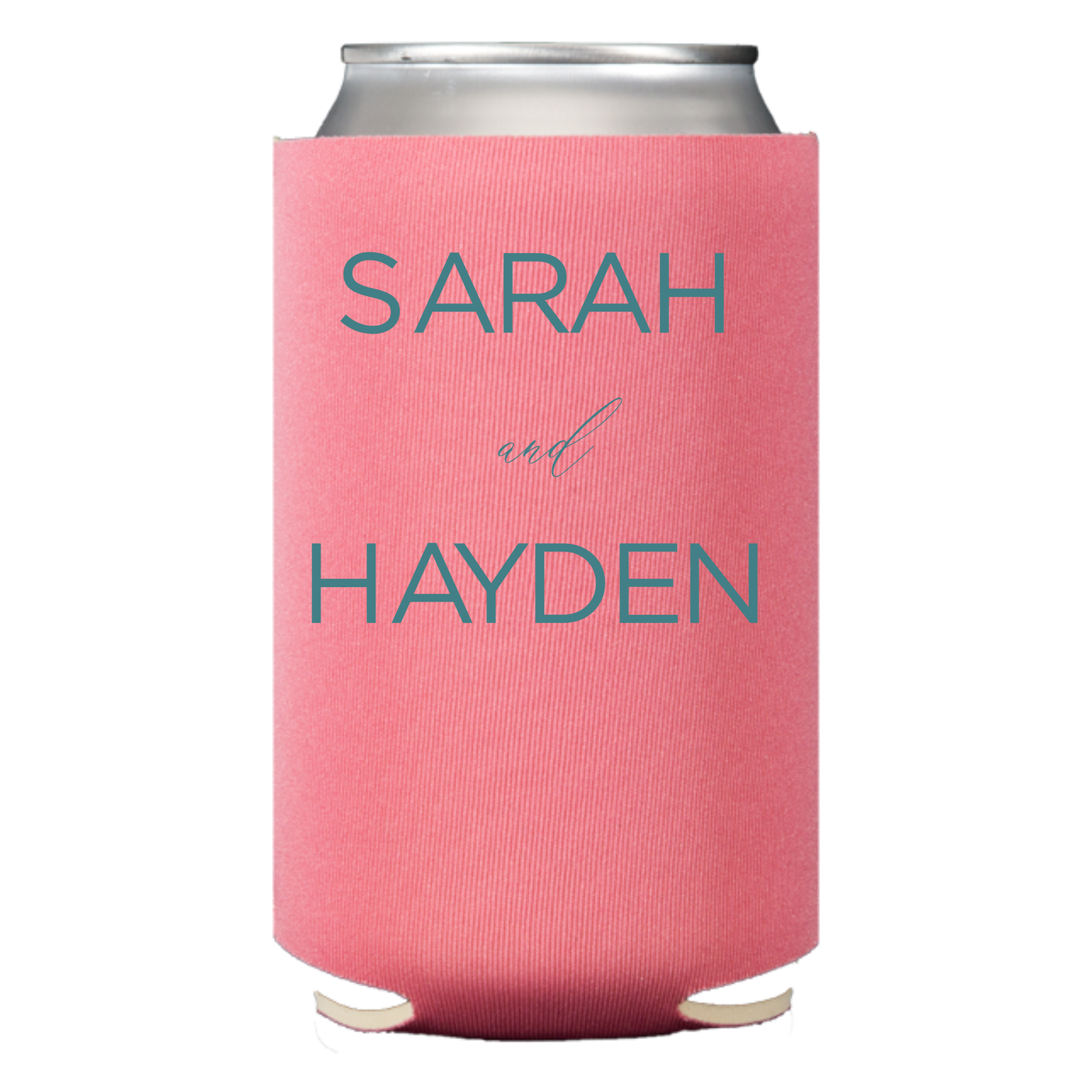 Wedding Neoprene Can Coolers