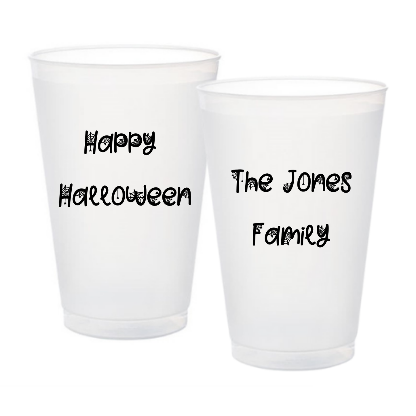 Halloween Shatterproof Frosted Flex Cup