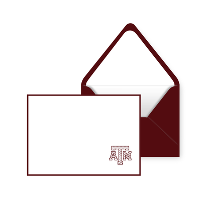 Texas A&M Personal Stationery