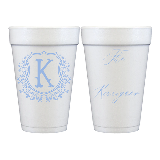 Personalized Styrofoam Cups | Wedding