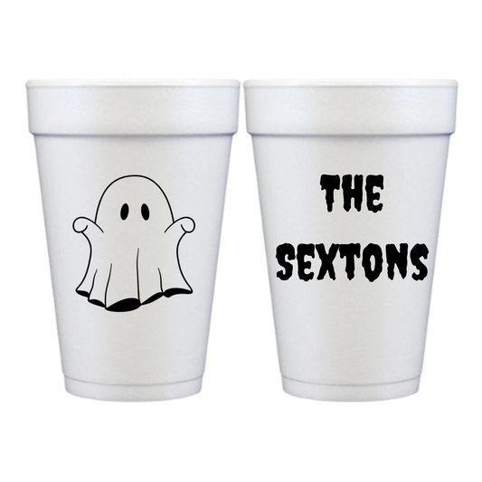 Halloween Styrofoam Cups