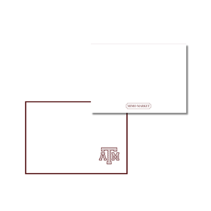 Texas A&M Personal Stationery