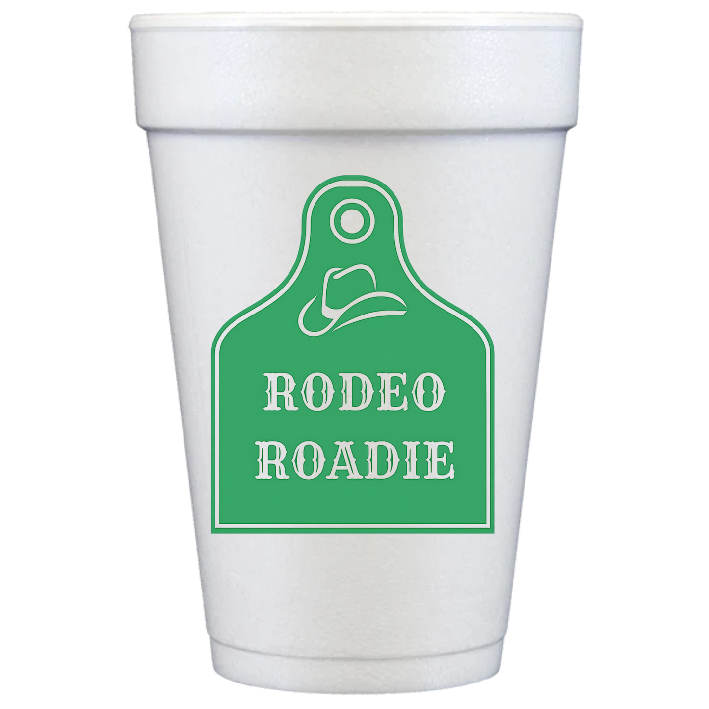 Rodeo Styrofoam Cups