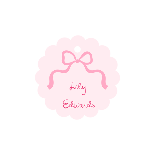 Bow Gift Tags – Full Color
