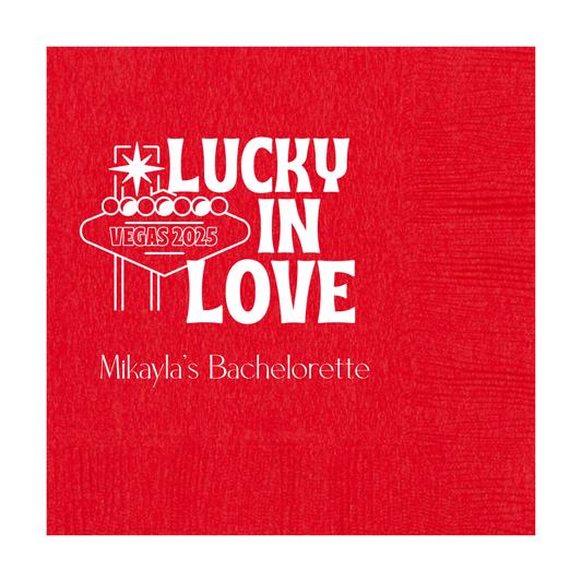 Vegas Semi-Custom 3-ply Beverage Napkins